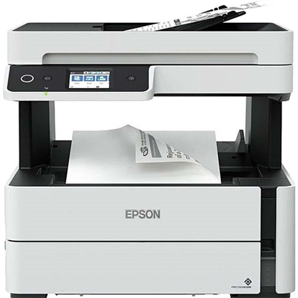 Epson EcoTank M3170 Wi-Fi + Tarayıcı + Fotokopi Mono Çok Fonksiyonlu Tanklı Mürekkep Püskürtmeli Yazıcı