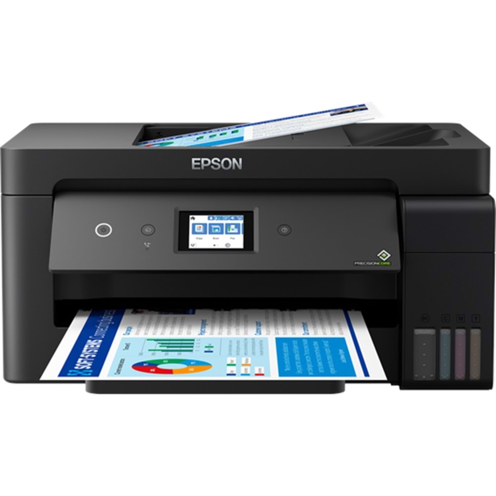 Epson EcoTank L14150 Wi-Fi Tarayıcı + Fotokopi + Faks Renkli Çok Fonksiyonlu Tanklı Mürekkep Püskürtmeli Yazıcı