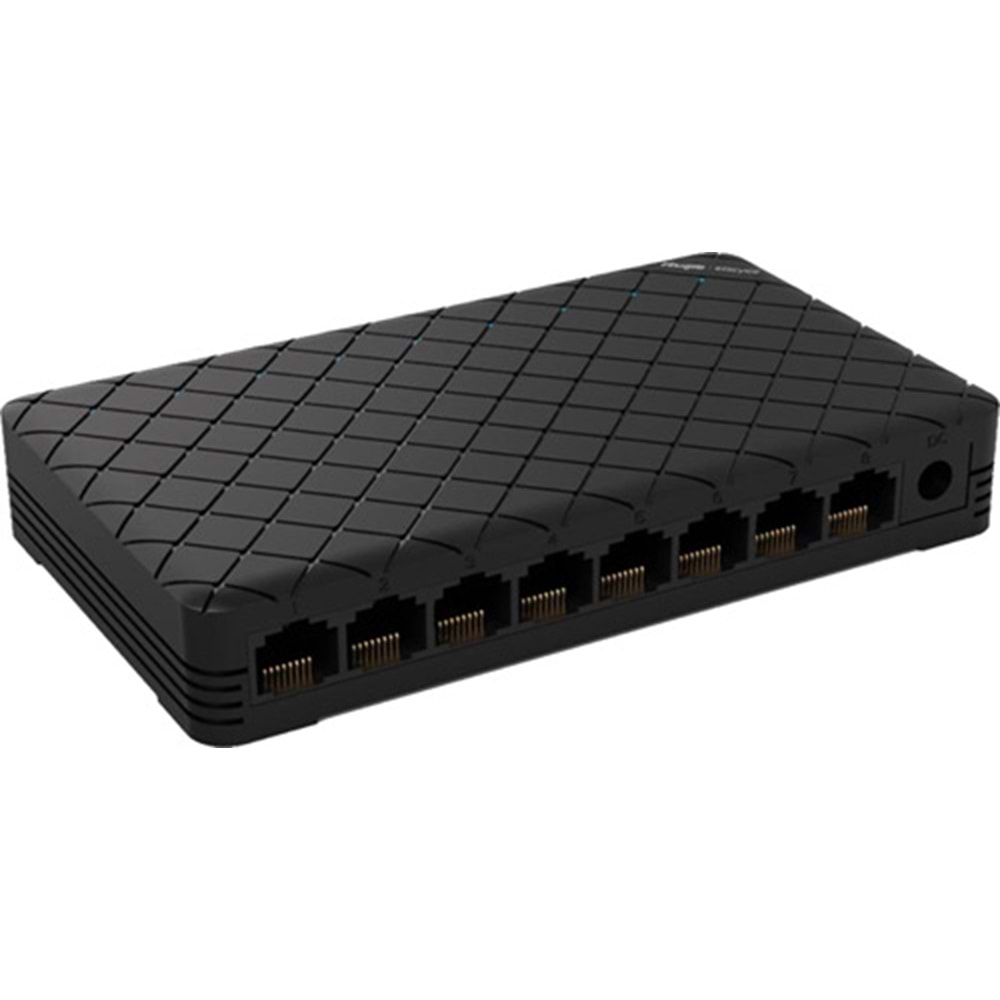 REYEE RG-ES08G 10/100/1000 GIGABİT 8 PORT PLASTİK KASA DESKTOP TAK ÇALIŞTIR SWİTCH