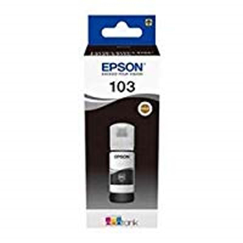 Epson 103 Black Siyah Şişe Mürekkep T00S14A L1210/3210/3250/5290