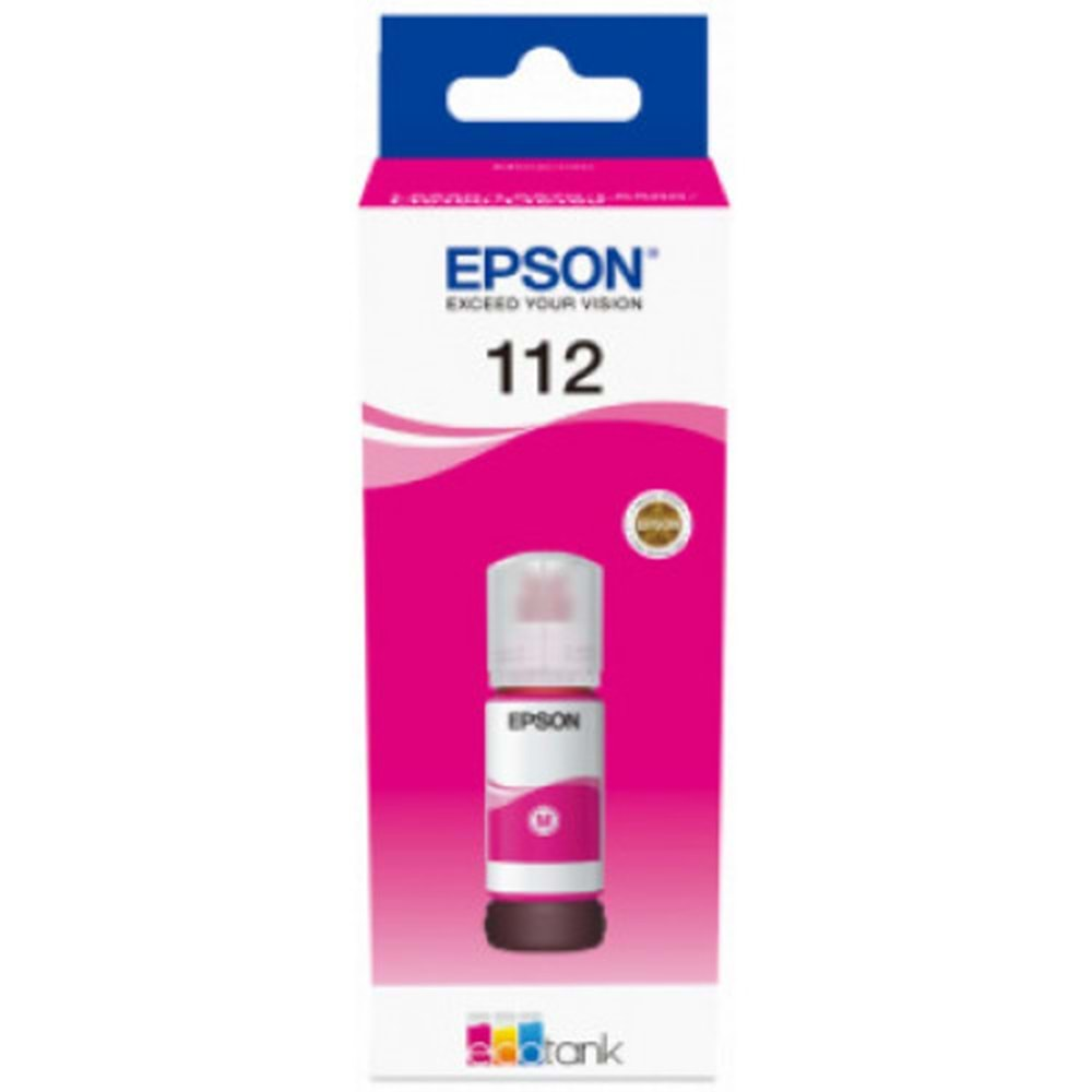 Epson T06C3 112 Magenta Kırmızı Şişe Mürekkep 13T06C34A