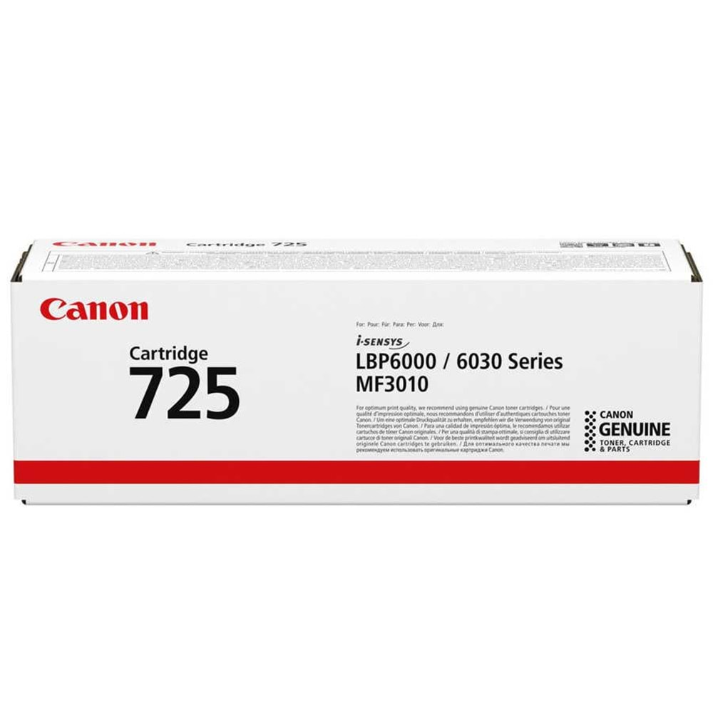 CANON CRG-725/3484B002 ORJİNAL TONER