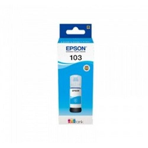 Epson 103 Cyan Mavi Şişe Mürekkep T00S24A L1210/3210/3250/5290