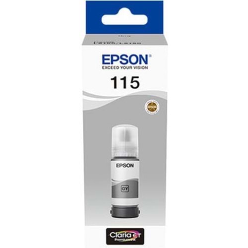 Epson 115 Grey Gri Şişe Mürekkep T07D54A L8160/L8180